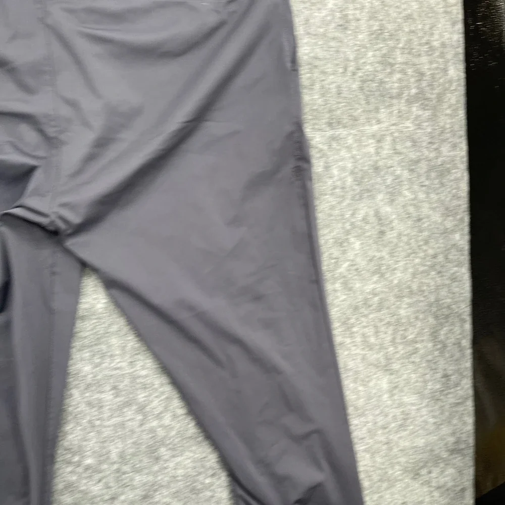 Rhone Pants Mens 38 Gray Tapered Fit Technical Stretch Performance Commuter